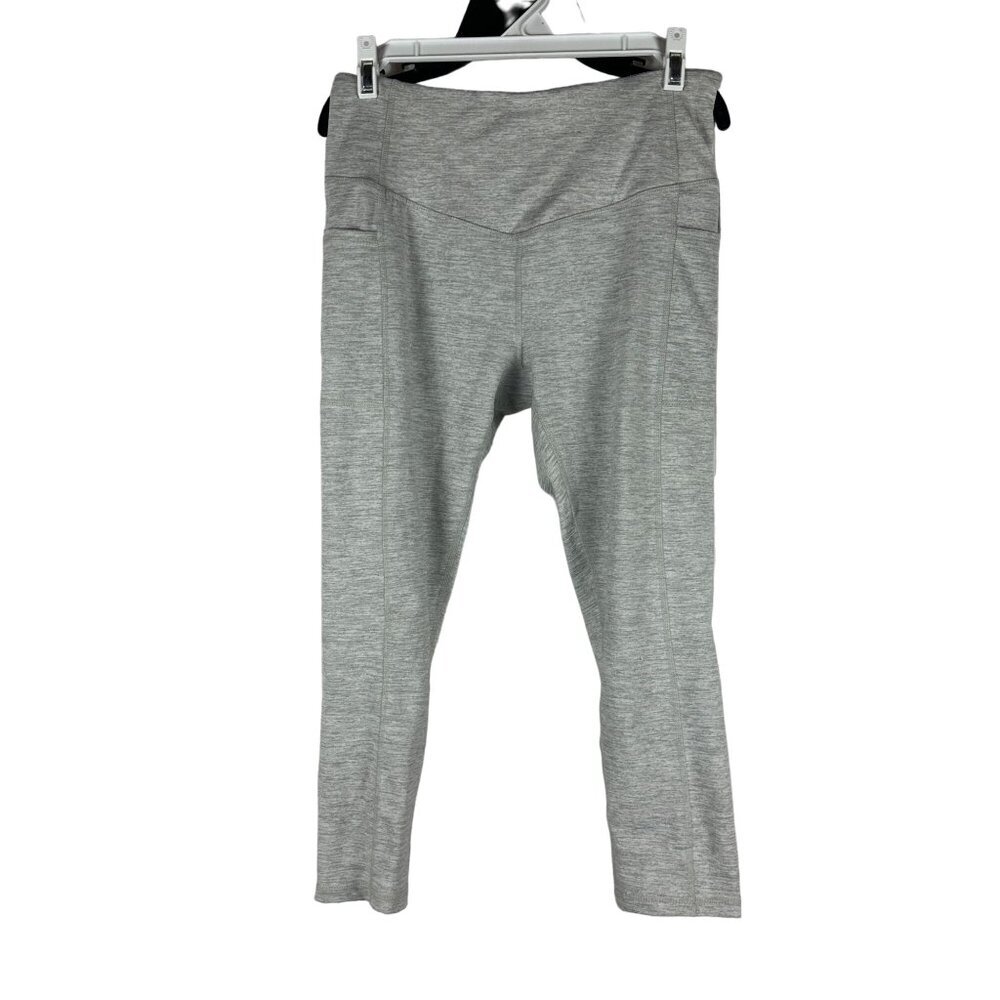 Gaiam Women's Gray Yoga Leggings Size M
